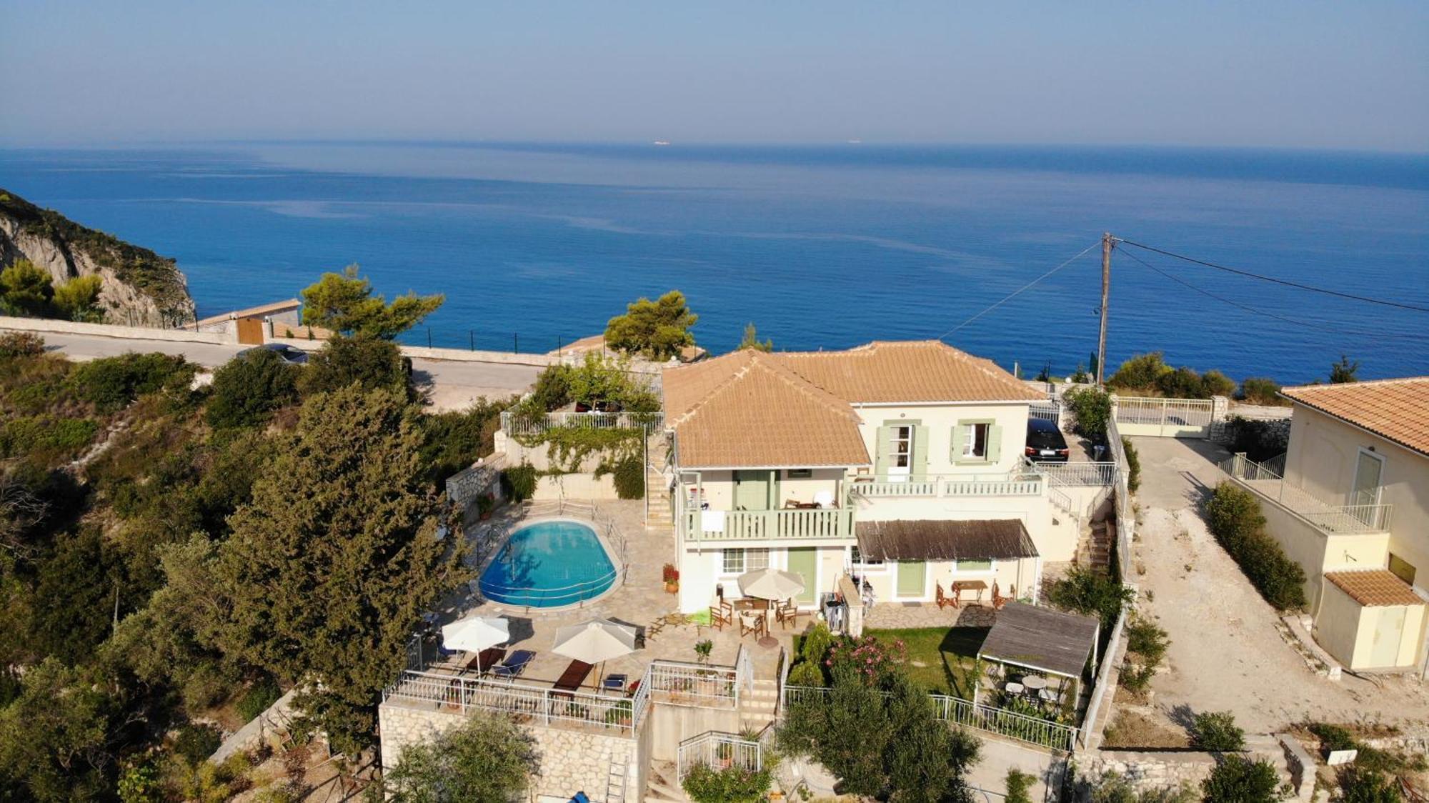 Vila Deep Blue-Apartment Selana Sea View Áyios Nikítas Zewnętrze zdjęcie